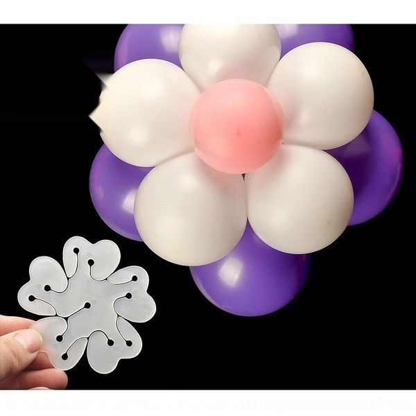 

xv2zq double-layer plum clip knot balloon binding tool arch decorative tool fixing balloon modeling a6hji
