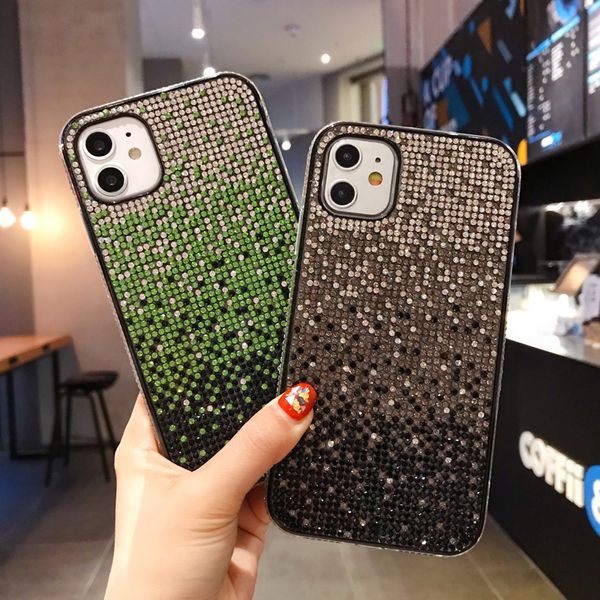 Capas de gradiente para iPhone 11 Pro 7 8 Plus XR X XS Max Ultra Fino 6 6S Limpar caso