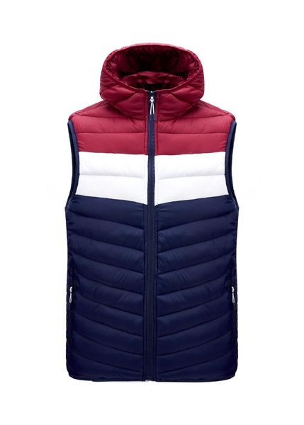 

2020 new winter vest jacket men hoodied zipper jacket sleeveless mens casual autumn waistcoat overcoats male cotton-padded vests, Black;white