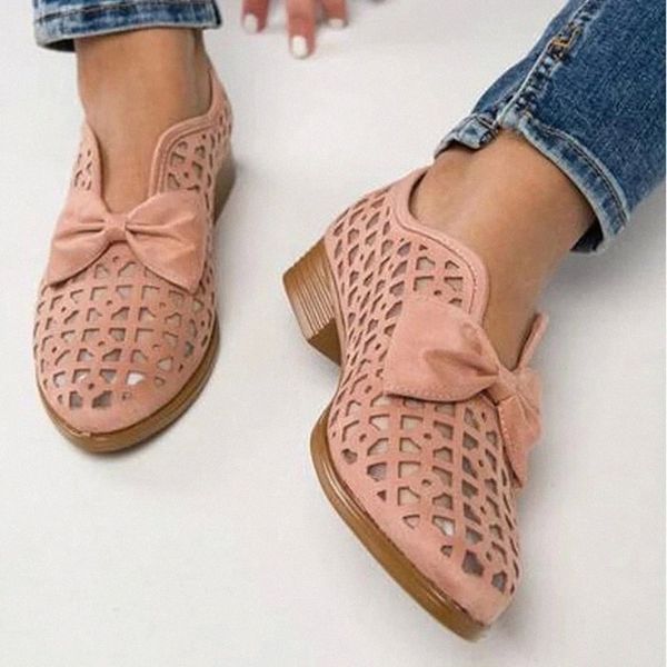 

2020 women shoes new fashion spring shoes bow point toe loafers leather feminino shallow work female shoes zapatos de mujer #8x6l
