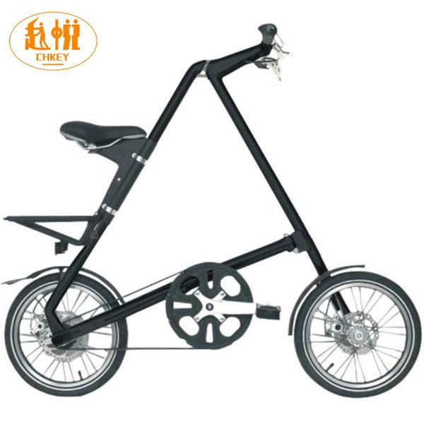 

light weight smart slida folding bike folding bicycle 16 inch size complete road mini bike aluminium frame new creative in car