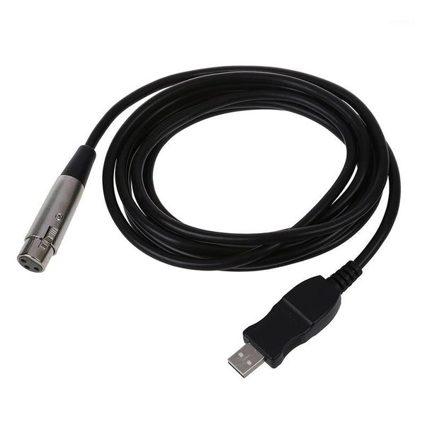 

usb male to 3 pin xlr female microphone mic o link cable1
