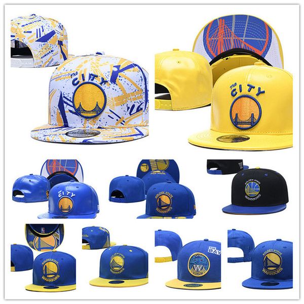 

golden state warriors men women youth cap 2020 new era the city 9fifty snapback adjustable basketball hat, Black