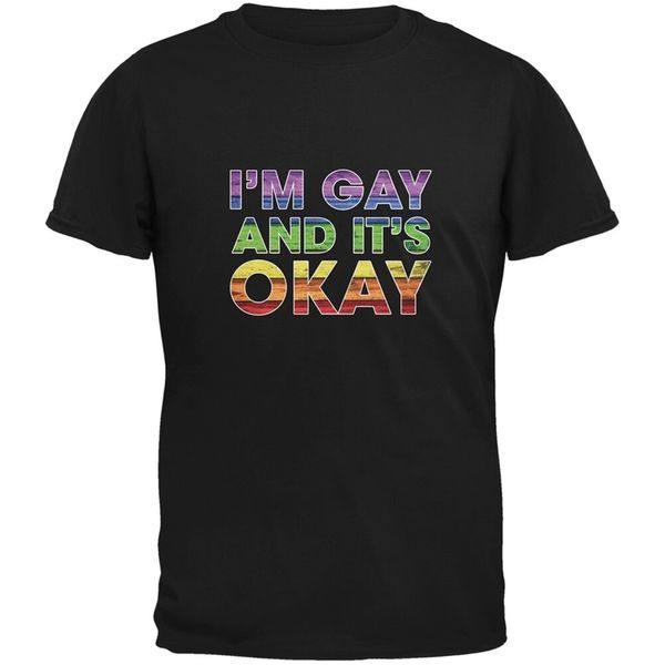 

lgbt gay pride это нормально, я гей generic черный взрослых футболки на заказ graphic tees tee shirt спорта толстовка с капюшоном толстовка