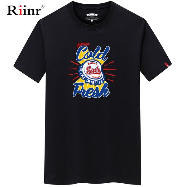 

riinr t shirt men anime t-shirt funny cotton 100% boy short sleeve t-shirts clothes cotton men 2020ss