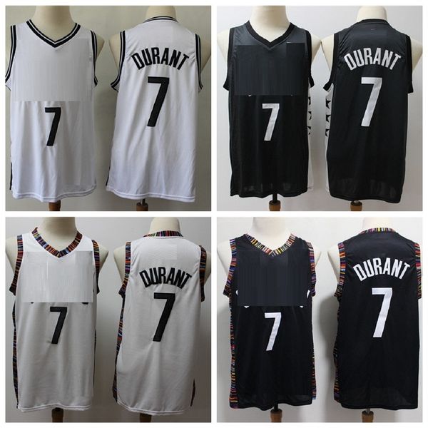 

бруклин сетки кевин 7 дюрант баскетбол майки высокое качество, Black;red