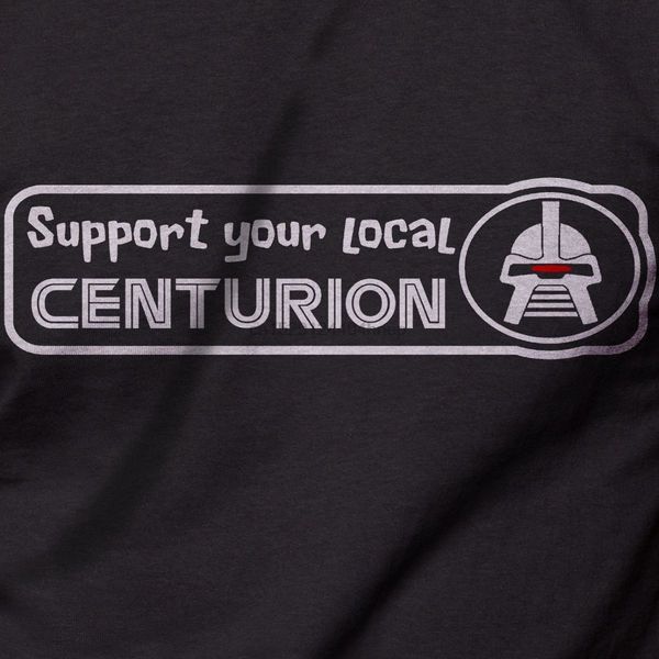 

t short sleeve funny support your local centurion cylon battlestar galactica m xxl summer style sport hooded sweatshirt hoodie t shirt