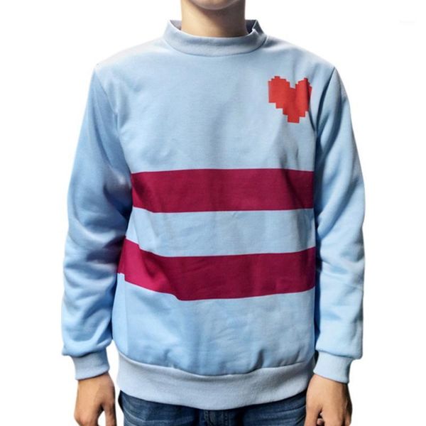 

game undertale frisk hoodie cosplay cotton hooded long sleeve hoodie halloween cosplay men's hoodies & sweatshirts1, Black