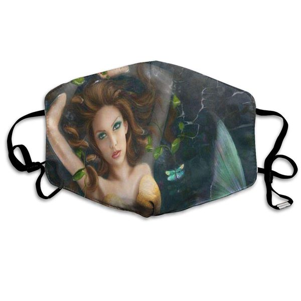 

cool mask reusable anti dust face mouth cover mermaid tail cat mask warm windproof