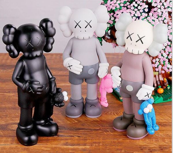 

the 28cm 0.6kg originalfake kaws companion hand in hand figure with original box kaws action figure model decorations gift