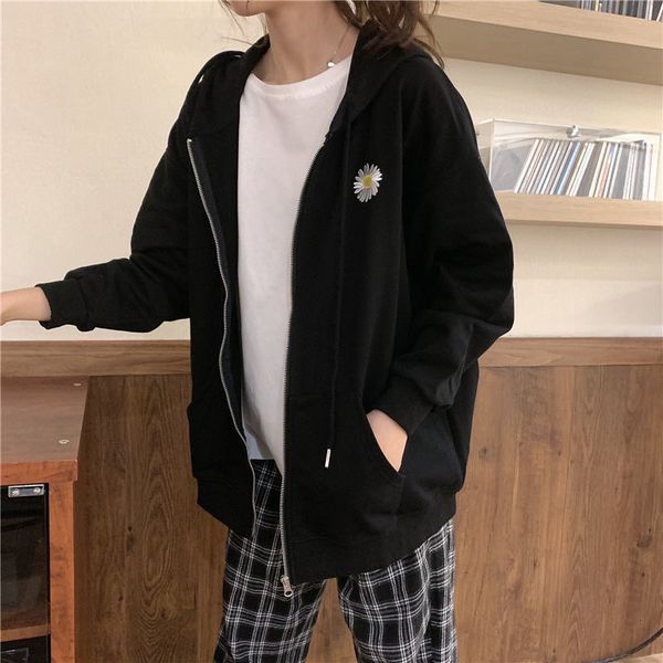 

fall 2021 new female thin elegant jacket embroidered long fashion women's sportwear coat aixu, Black;brown