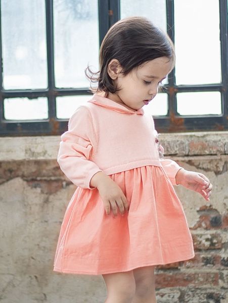 

toddler girls embroidery 2 in 1 dress she, Red;yellow