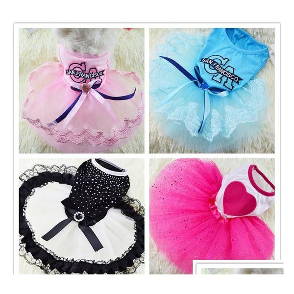 

cute letter printed small dog dog cat puppy clothes t shirt dress pet costumes for small dogs 8s9ry