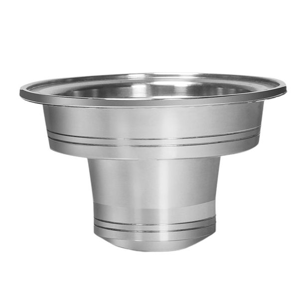 

large to small holder coffee filter stainless steel capsule converter adapter q0109