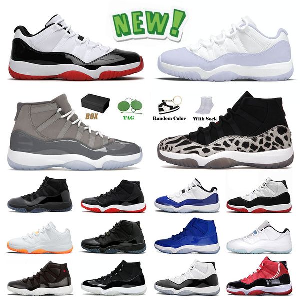 

jumpman 11 11s xi sports basketball shoes for mens womens cool grey animal instinct designer sneakers violet low legend blue space jam