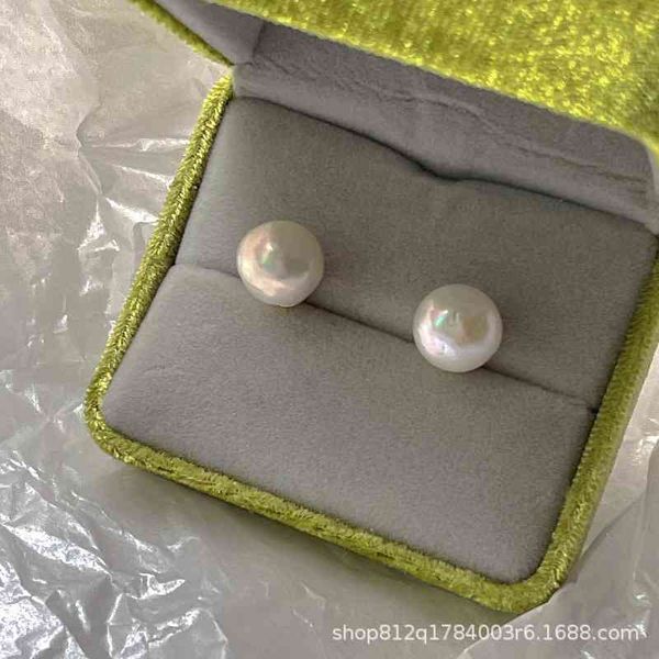 

earrings charms colorful sterling silver freshwater near round edison large pearl temperament french, Golden