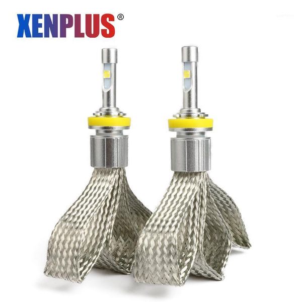 

xenplus car led h7 bulbs 12000lm xhp50 chips led headlight 4300k 6000k lamps h1 h3 h4 h11 h8 h9 fog light1