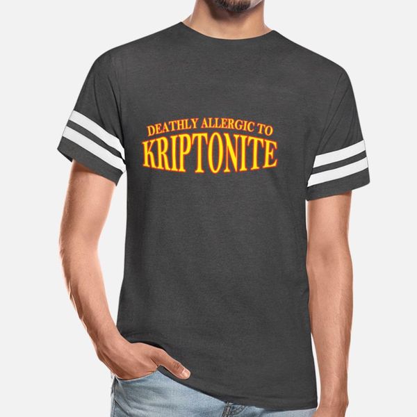 

alergic to kryptonite designers graphic t shirt street tracksuit hoodie sweatshirt