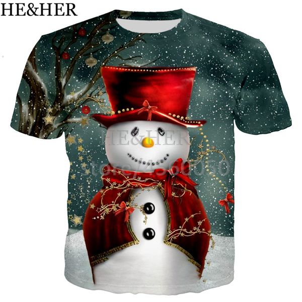 

new popula christmas series fsahion style 3d print shirts comics anime aesthetic men clothing