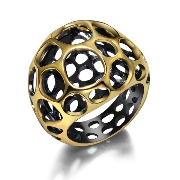 Дизайн кольца luxury- полые для Wmone Обручальное цвета золота изящных ювелирных изделий Vintage Wedding Party Gift Hot Fashion Big Discount перстни