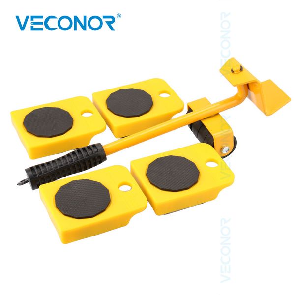

5 in 1 furniture transport lifter tool set heavy object handling tool multi-functional household labor-saving handling