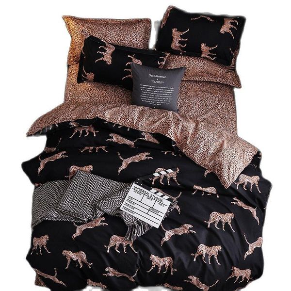 

bedding sets luxury set simple pattern duvet cover pillowcases for home