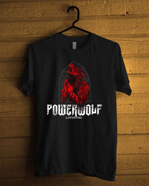 

powerwolf lupus dei album cover custom t-shirt men design t shirts casual cool mens short sleeve tees sport hooded sweatshirt hoodie