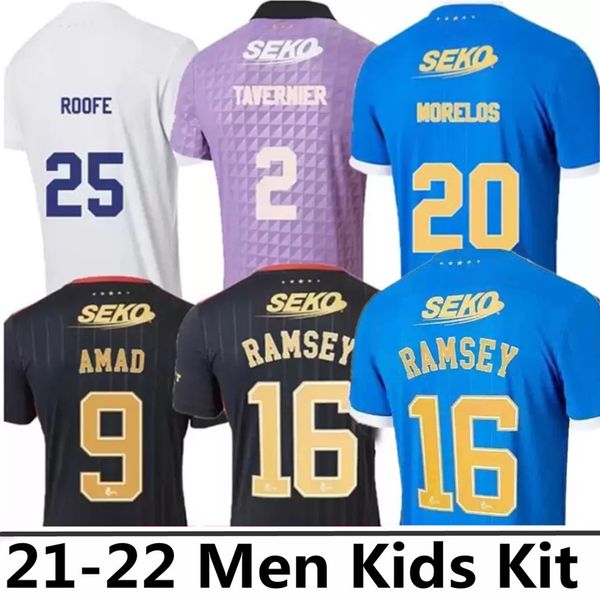 

retro 21 22 tavernier morelos hagi 150th anniversary soccer jerseys 2021 2022 champions football shirt gascoigne 87 90 92 94 96 97 99 01 ken, Black;yellow