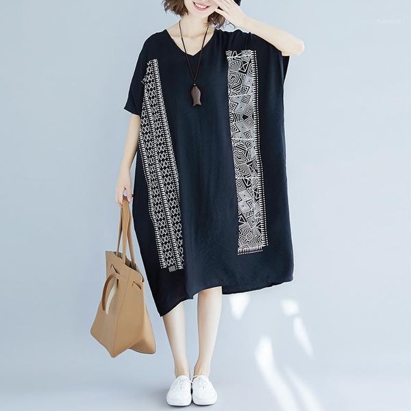 

2020 new arrive summer maternity dress woman loose version large size dresses pregnant woman dress md-023401, White