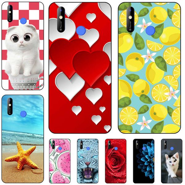 

qalc6 6.0 inch mobile phone silicone sheath, tecno power 3 air soft shelllk