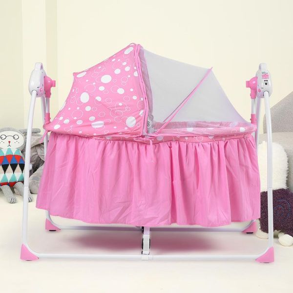 

bassinets & cradles arrivals multifunctional electric baby cradle crib portable folding born sleeping with music and mosquito net