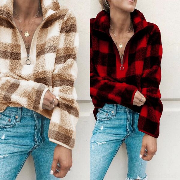 

rndpw осень и теплая toppullover topwinter моды плед длинный свитер высокий воротник теплый женщин пуловеры втулки женщин pbdam, Black