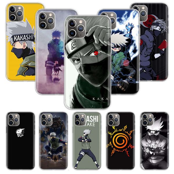 

3naruto kakashi silicon sheath vip 11 12 mini pro xs max xr x 7 8 6 plus 5 5s se 10cf1