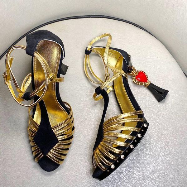 

sandals prowow women high heel customization summer rose crystal flower narrow band stiletto shoes, Black