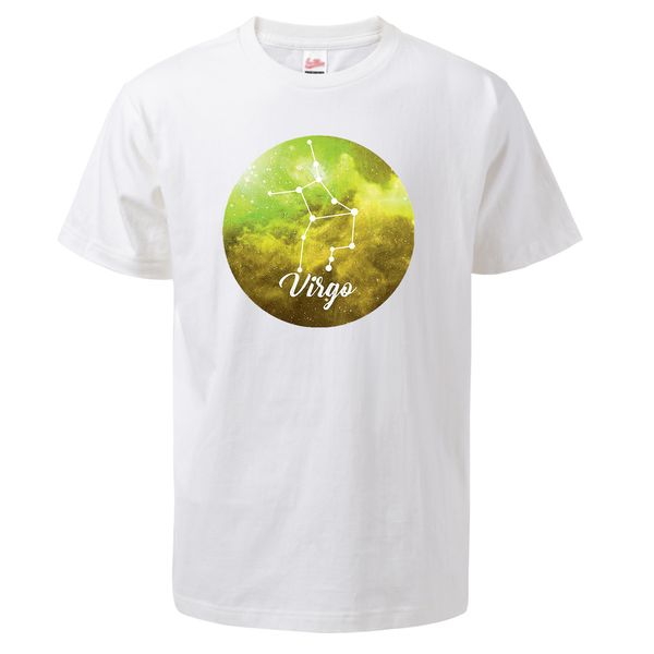 

constellation print virgo couple tshirt streetwear fashion homme tees sport hooded sweatshirt hoodie men t shirt