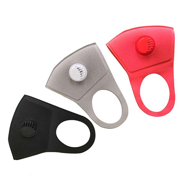 

breathing black valve anti dust pm2.5 mask with filters protective face mouth cotton masks respirator washable reusable anti fog haze new