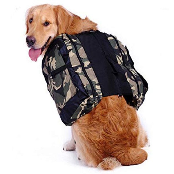 

wsfs outdoor large dog bag carrier backpack saddle bags camouflage big dog travel carriers for hiking training pet carrier p1