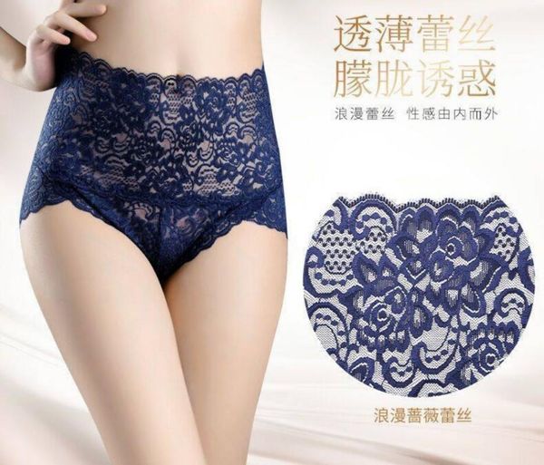 

women panties lace underwear woman knickers lace panties mesh floral lingerie female seamless briefs underpants plus size1, Black;pink