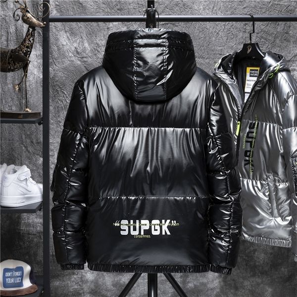 

llek warm jacket mens parkas jacket men high warm quality street men women down outerwear thickness winter man jackets jackets coats, Black