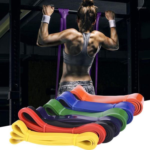 

resistance bands fitness elastic band gym sports rubber crossfit strength training shoulder pull-up auxiliary pull rope1