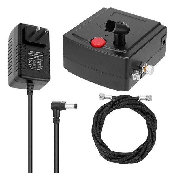 

kkmoon portable spray pump air compressor for makeup art painting craft model flower spraying machine