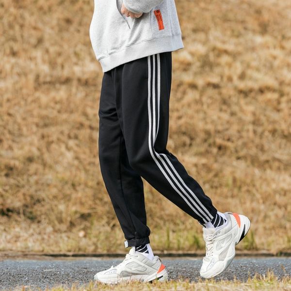 

l9ev7 2020 гетры спортивные случайные мужские harlem capris группа рот новый tight весной случайные брюки спортивные брюки моды бренд мужско, Blue