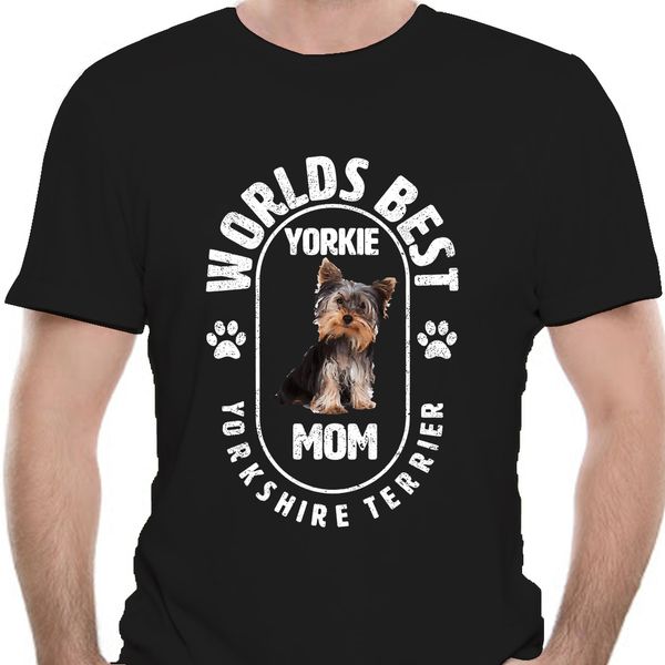 

men tshirt yorkshire terrier dog design worlds yorkie dad t shirt women t-shirt tees 0829e sport hooded sweatshirt hoodie