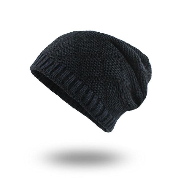 

flb] бренд костяная мужская зимняя шапка вязаная шерсть шапочки мужчины хип-хоп каппарбанские шапки черепости balaclava hats для женщин gor, Black;white