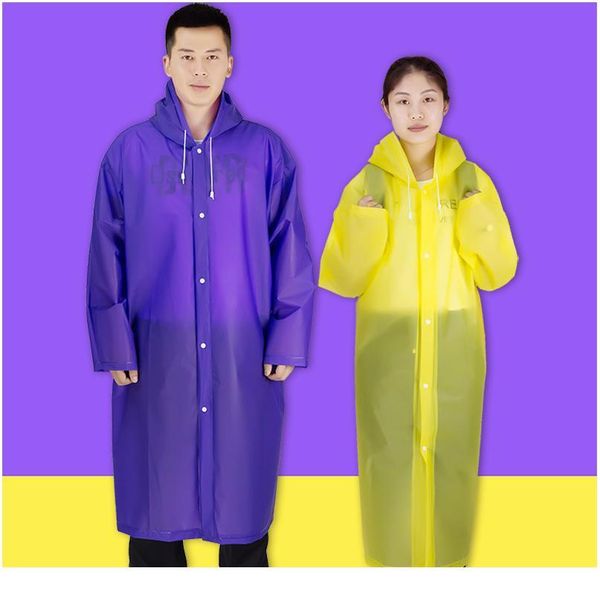 

women rainwear men rain coat transparent raincoat not disposable waterproof hooded rain cover impermeable suit for bbyusx