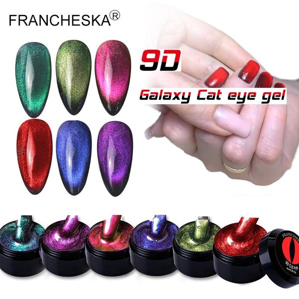 

8/5ml 3d uv gel soak off nail art gel varnish available universal wide new color ptherapy cat eye glue tslm1, Red;pink