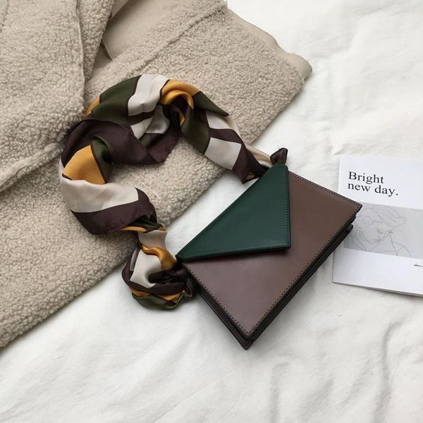 

bag for women crossbody fashion, versatile personality, color, tide, retro, hong kong style, shoulder bag