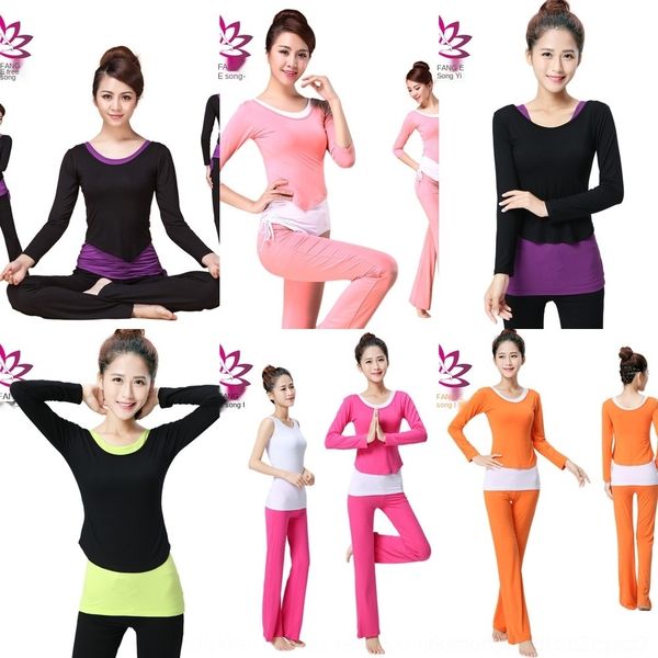 

30tfo yoga long sleeve set sports modal gym three-piece clothing dance yoga autumn sports clothes dancing clothes clothing dancing and winte