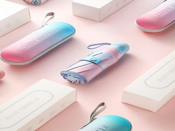 

цветные 5 fold ultra light защита ув складной зонтик черный покрытие вс дождя зонтик capsule карманный зонтик mini u6b bbyuro