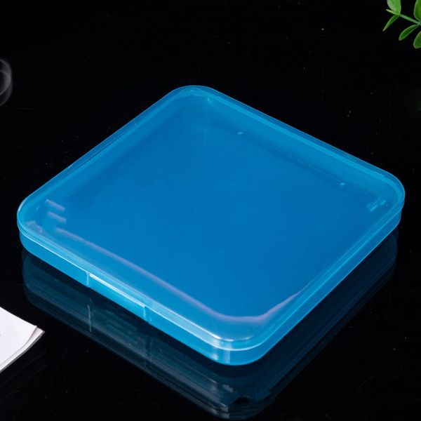 

storage box mask organizer masks case face holder plastic square green blue transparent simplicity moisture proof strong 1 8hy f2